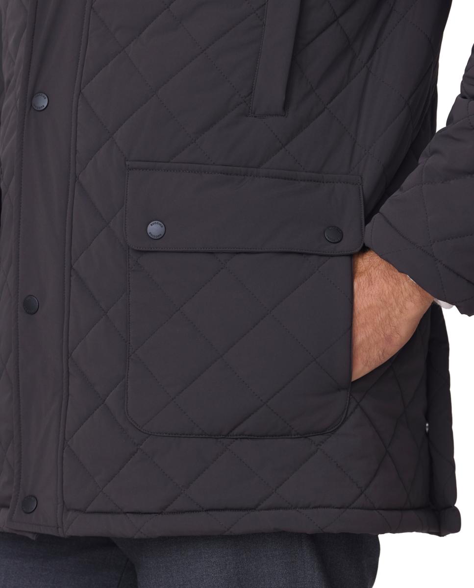 Imagen 3 de Husky acolchado rombo cuello camisero - Buccino - Marrón claro Marrón claro
