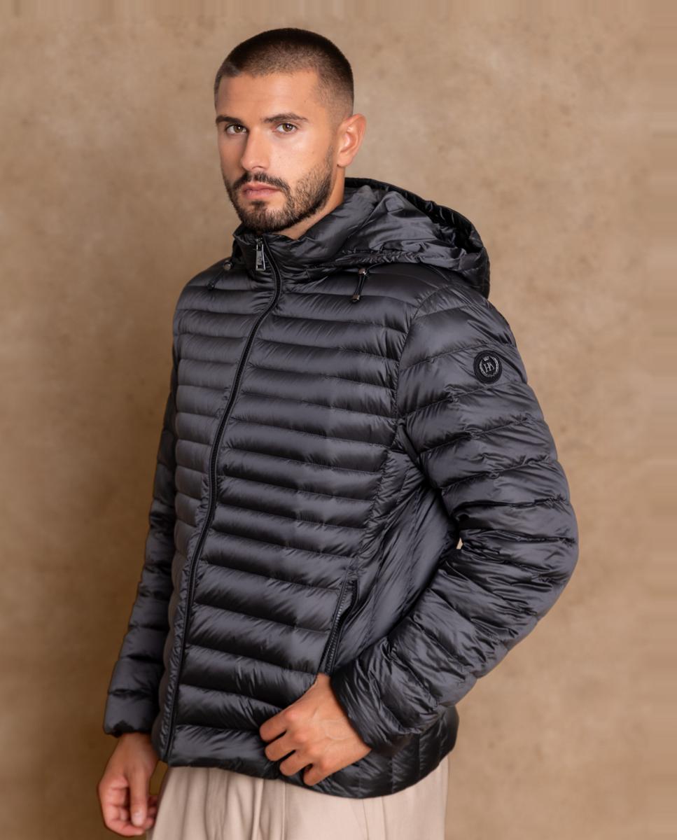 Imagen 2 de Plumífero icónico, realizado en tejido técnico al puro estilo street style. - Henry Arroway - Gris oscuro Gris oscuro
