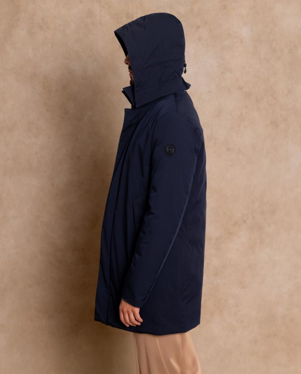 Imagen 2 de Plumífero acolchado perfecto para hombres exigentes que aprecian los pequeños detalles. - Henry Arroway - Azul marino Azul marino