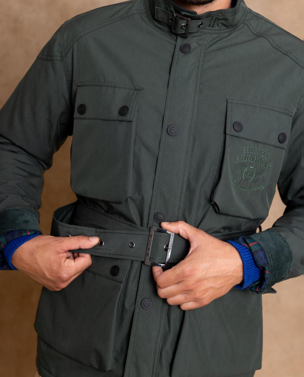 Imagen 3 de Chaqueta de hombre de estilo utilitario y líneas contemporáneas. - Henry Arroway - Kaki Kaki