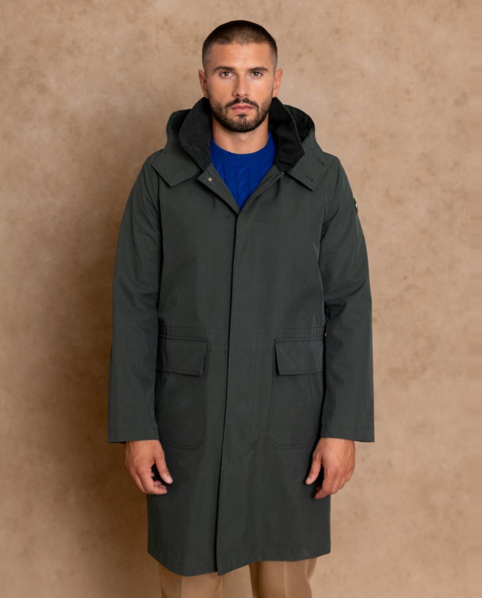 Imagem 0 de Parka com Tecido Repelente à Água e Corta-Vento.