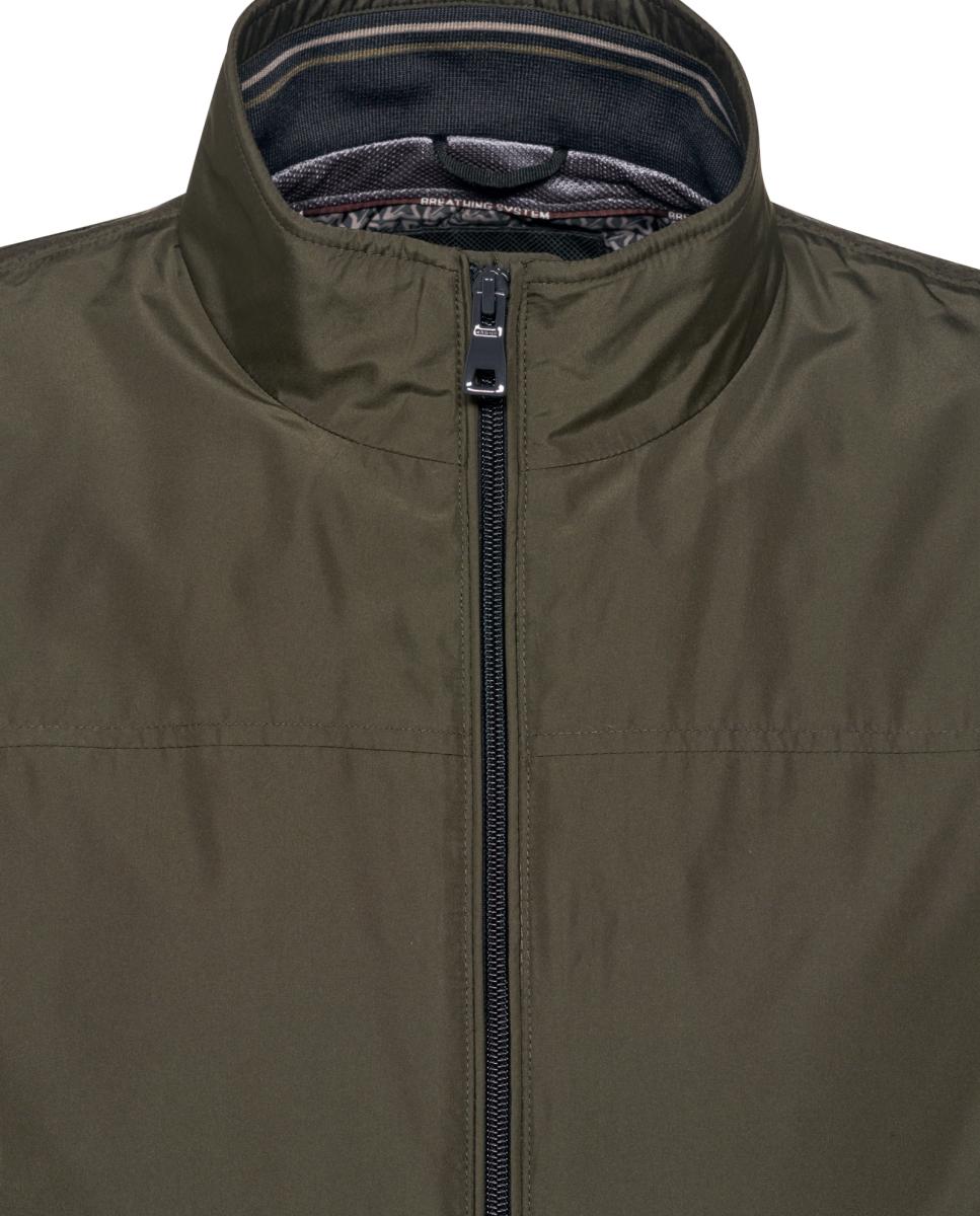Imagen 7 de Chaqueta bomber de caballero repelente al agua - Geox - Verde oscuro Verde oscuro
