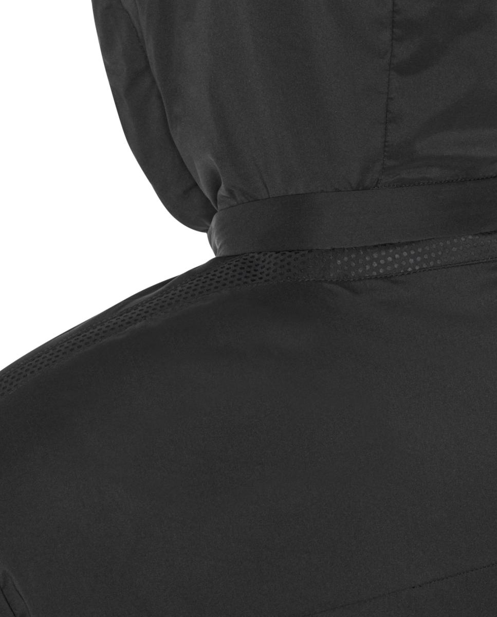 Sweatshirt Curta com Capuz Preto-5