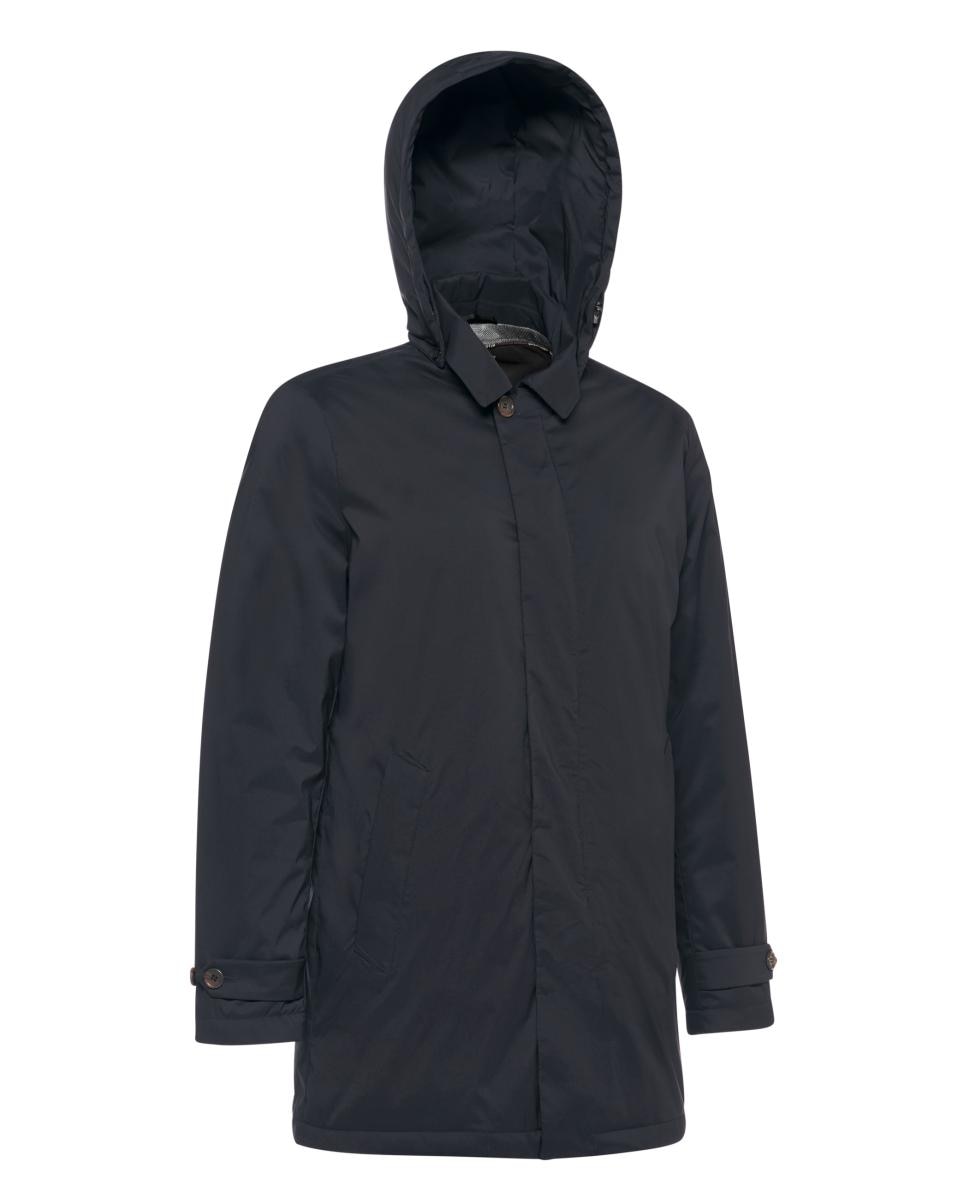 Imagen 3 de Sudadera larga de caballero con capucha - Geox - Azul marino Azul marino