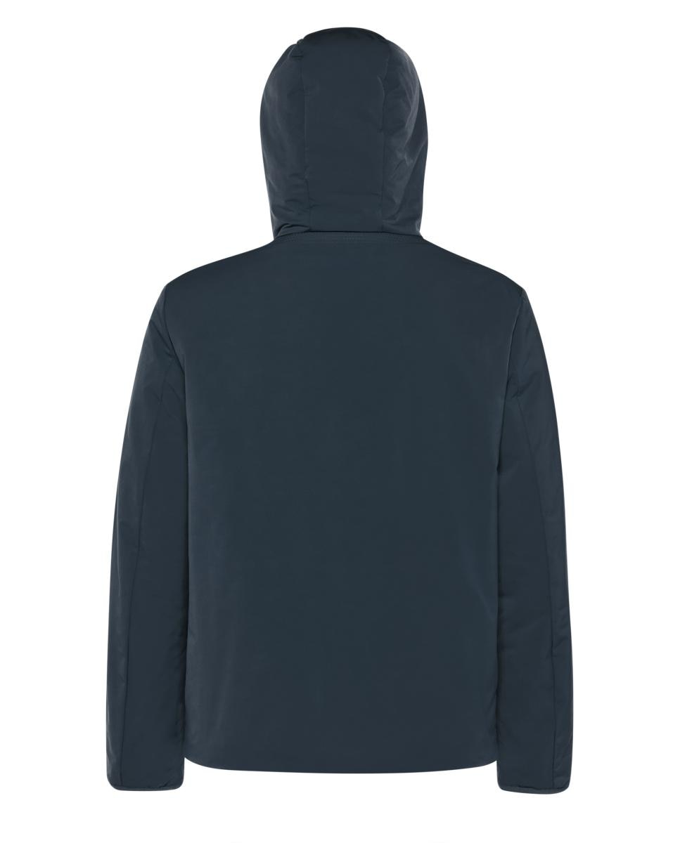 Imagen 2 de Parka corta de caballero con cordón en el bajo - Geox - Azul marino Azul marino
