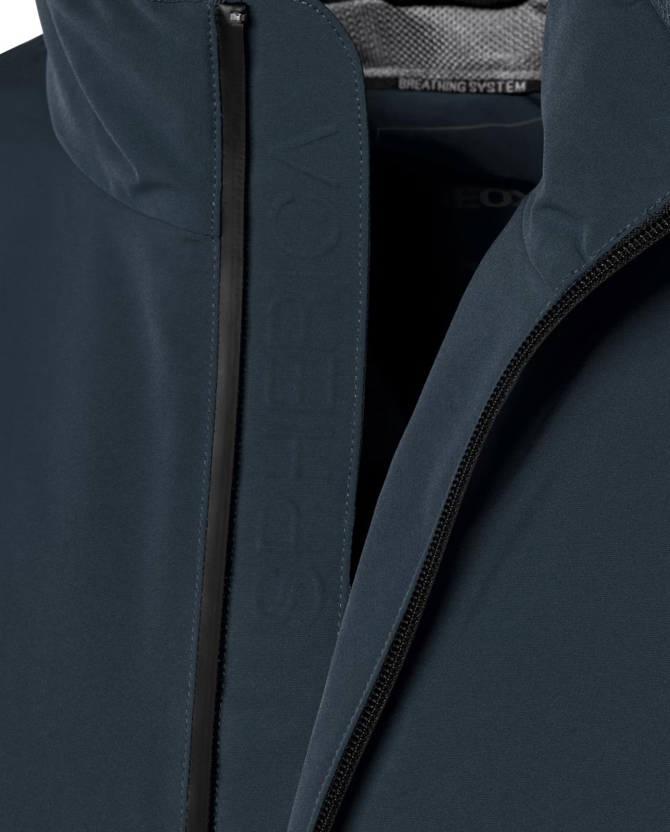 Imagen 5 de Parka corta de caballero con cordón en el bajo - Geox - Azul marino Azul marino