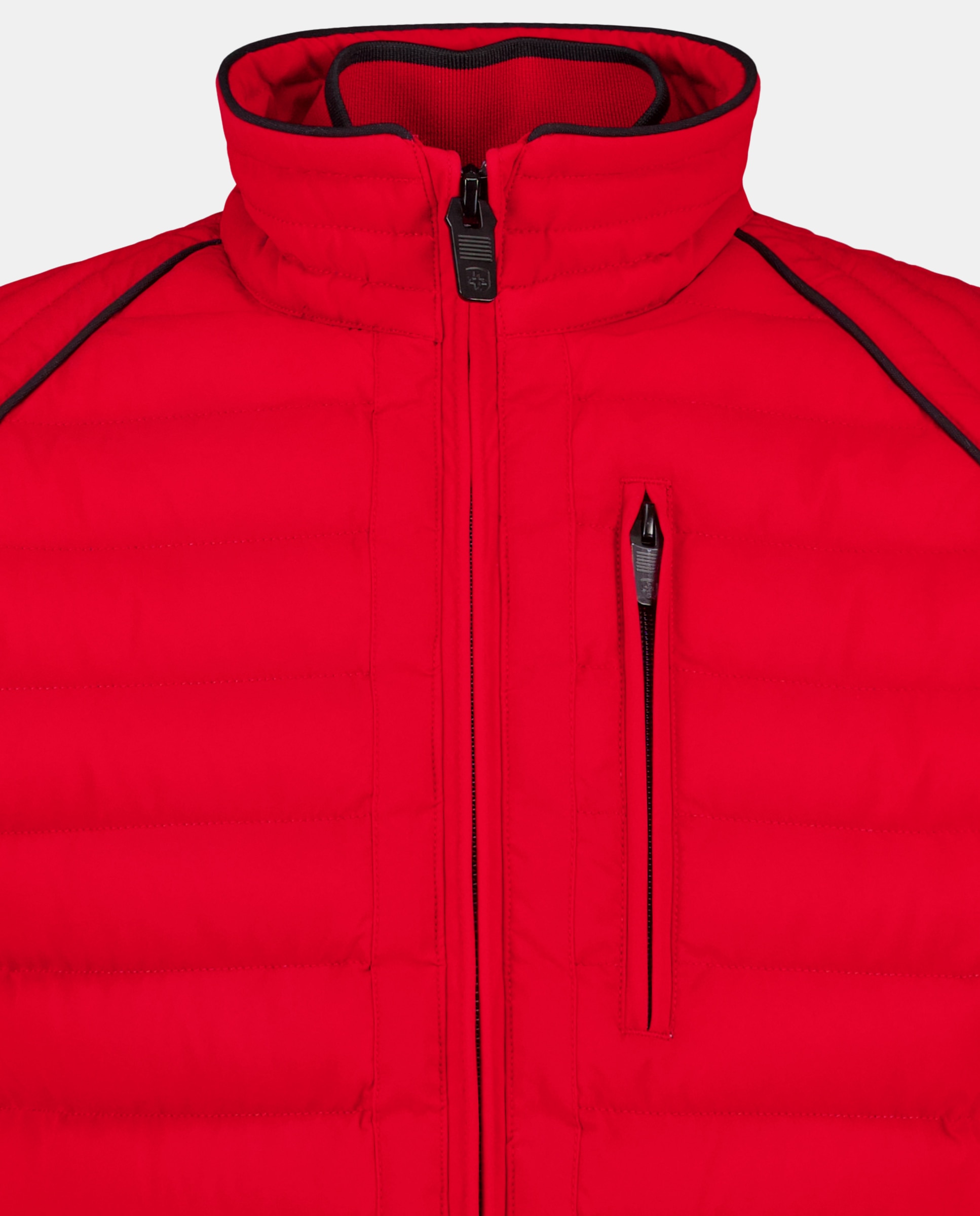 Blusão Acolchoado de Alta Tecnologia Vermelho-5