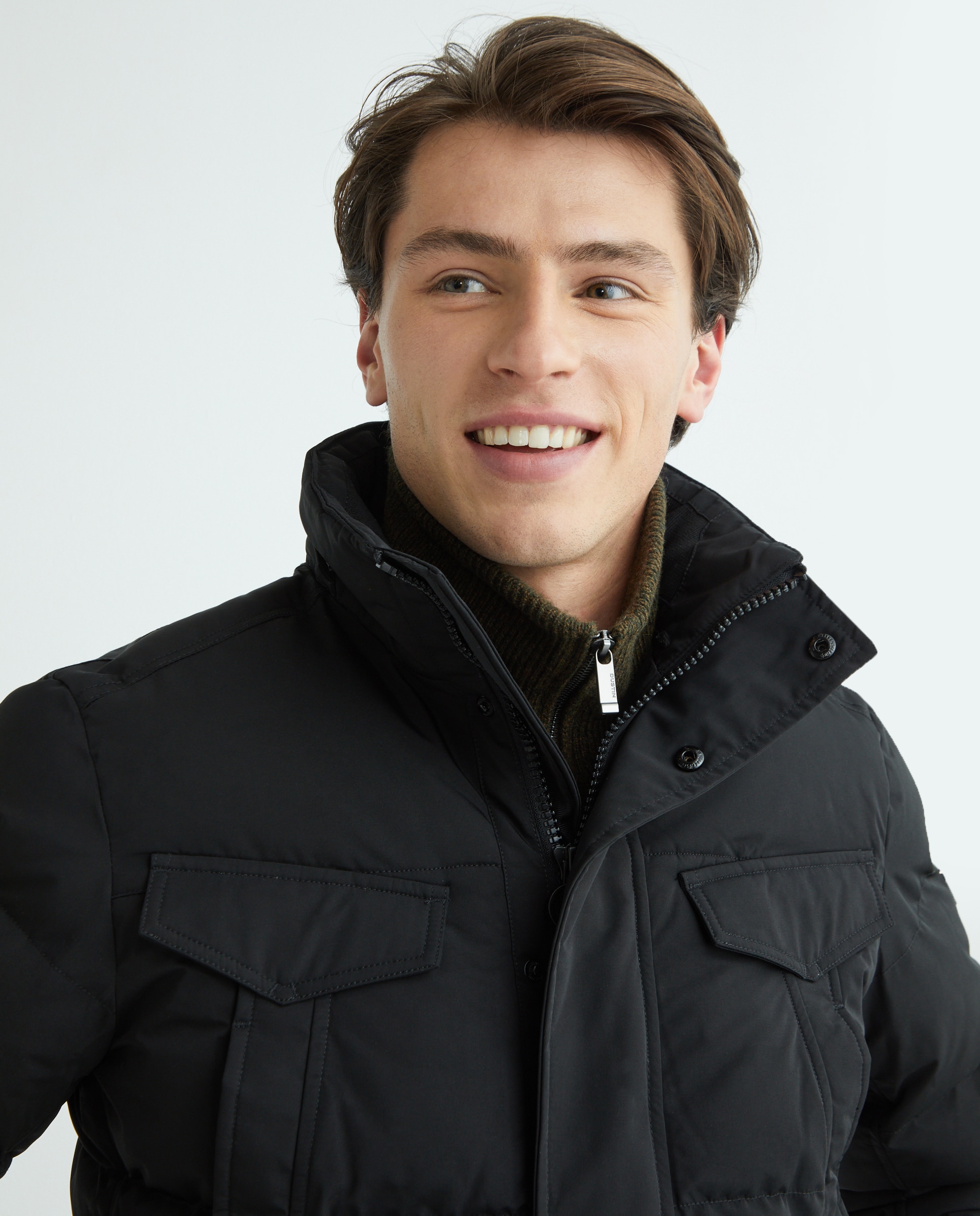 Parka Acolchoada Seamaster Preto-4