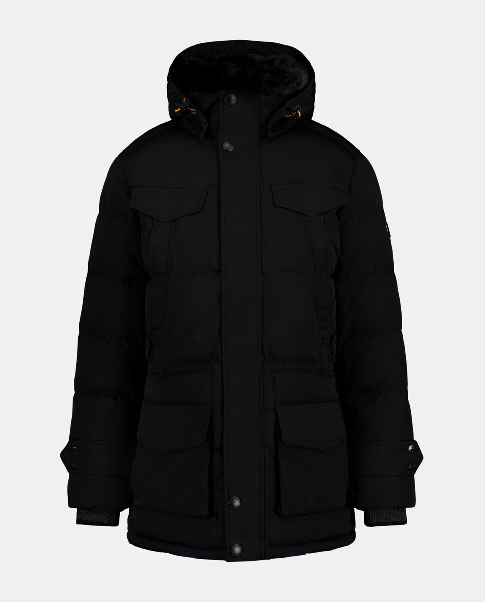 Parka Acolchoada Seamaster Preto-5