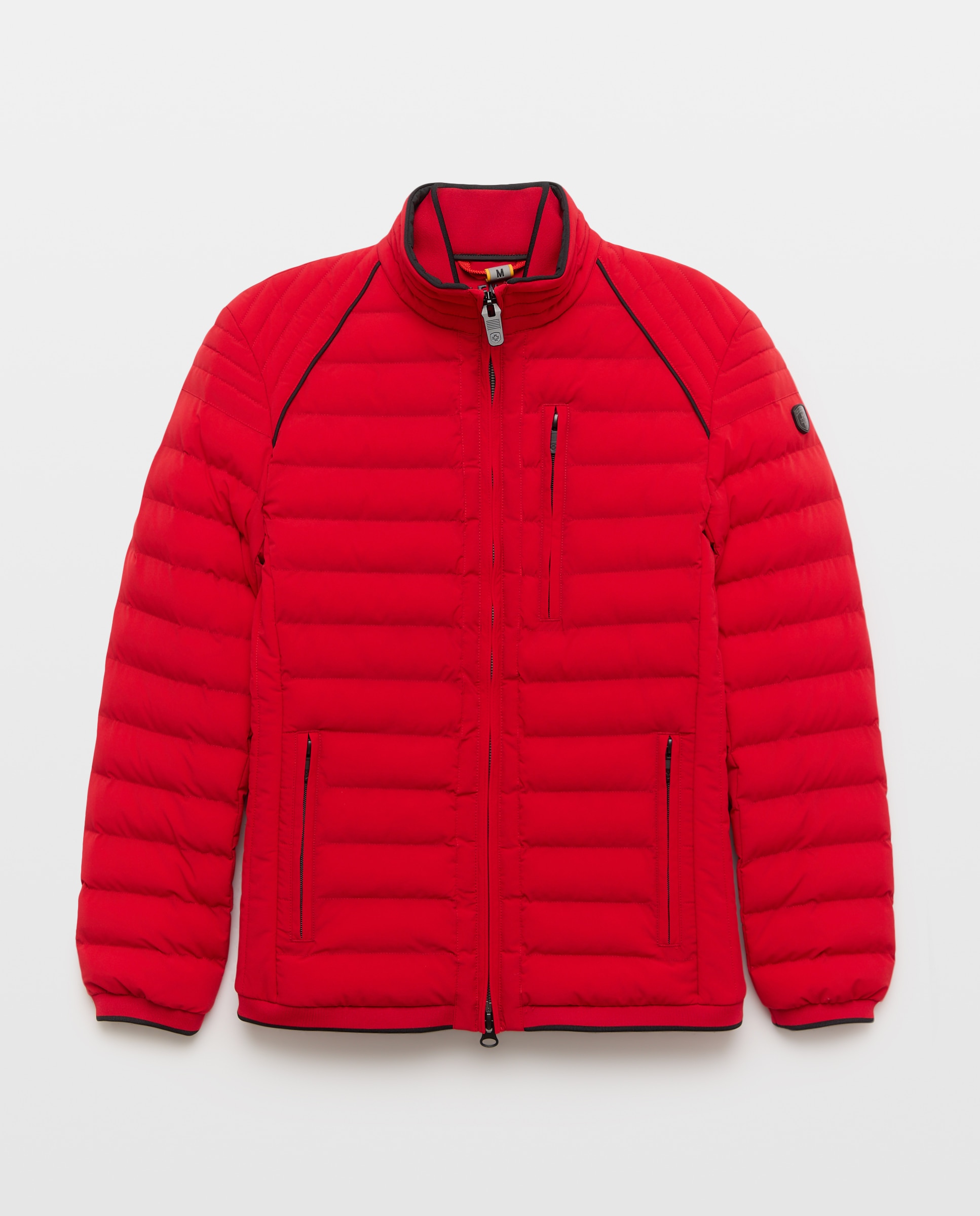 Cazadora de hombre acolchada con bolsillos inclinados - Wellensteyn - Rojo Rojo-4