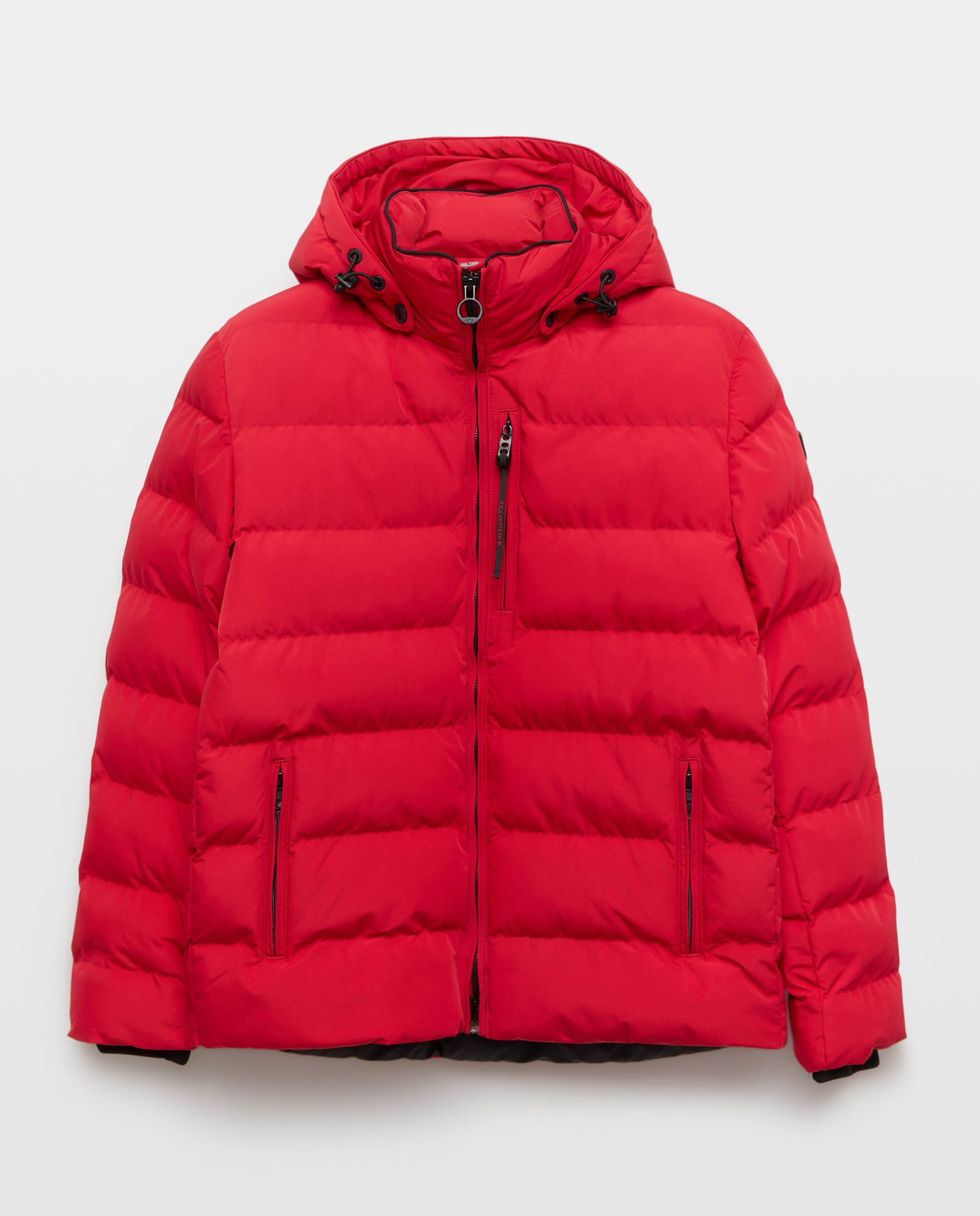Parka de hombre acolchada con capucha desmontable - Wellensteyn - Rojo Rojo-5
