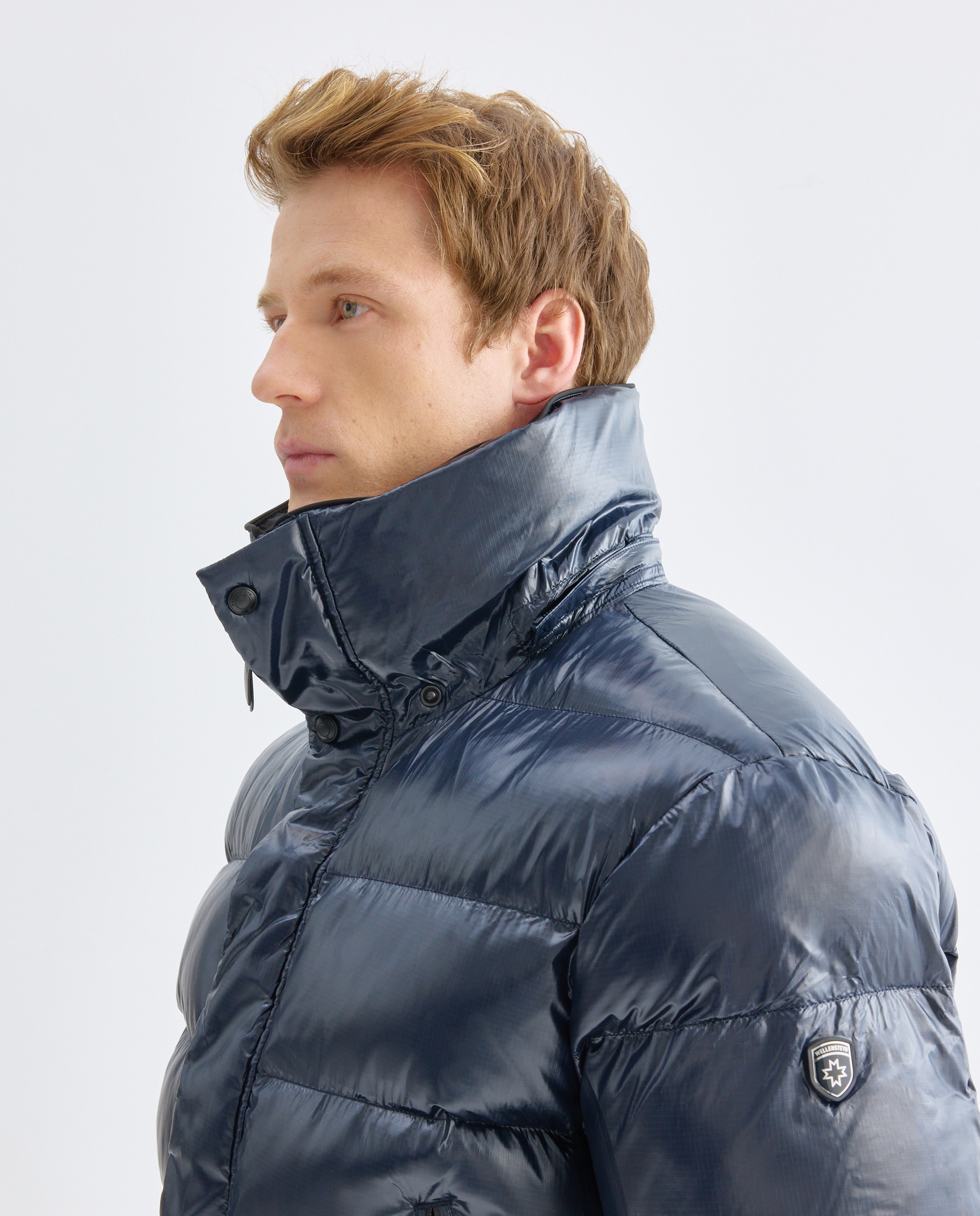 Plumífero de hombre acolchada con capucha desmontable - Wellensteyn - Azul marino Azul marino-3