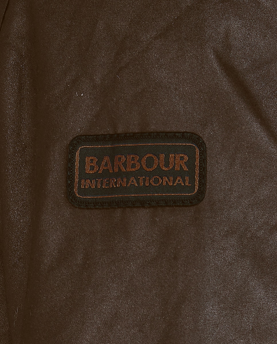 Imagen 4 de Chaqueta de abrigo de hombre Barbour encerada - Marrón Marrón