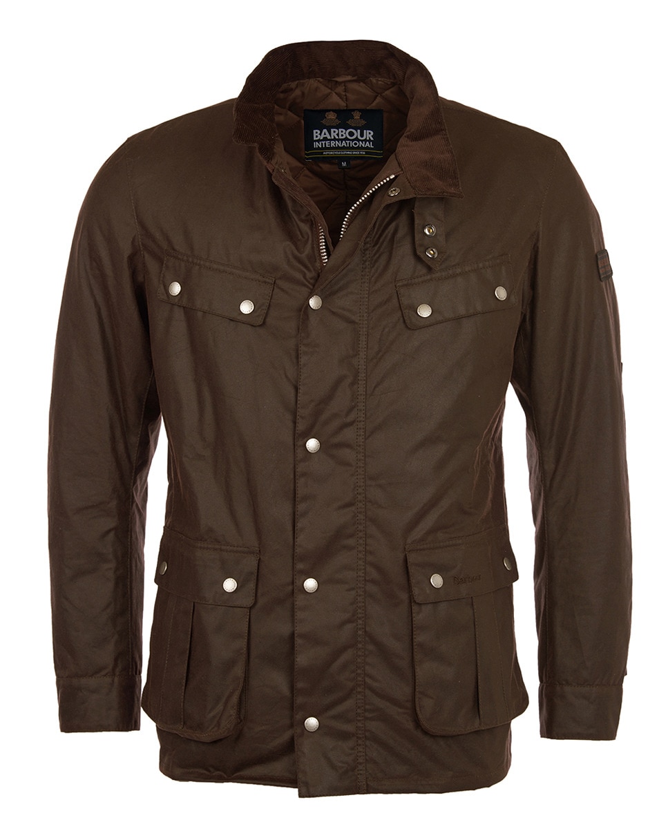 Imagen 7 de Chaqueta de abrigo de hombre Barbour encerada - Marrón Marrón