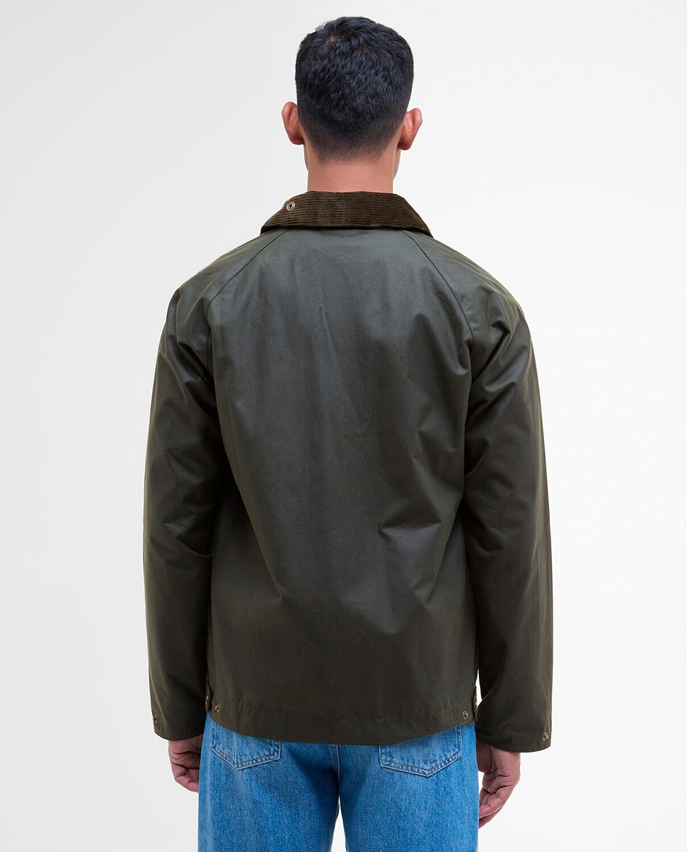 Imagen 2 de Chaqueta encerada y forro tartan - Barbour - Verde Verde