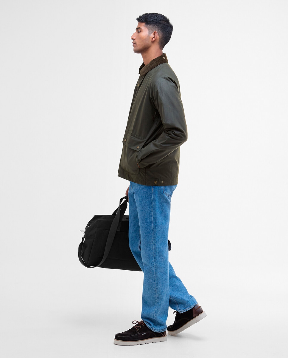 Imagen 10 de Chaqueta encerada y forro tartan - Barbour - Verde Verde