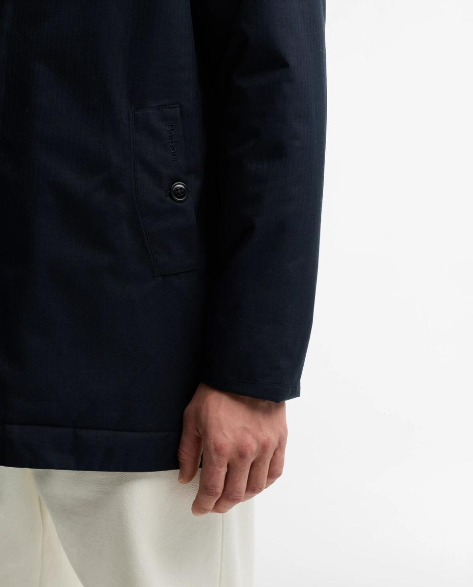 Imagen 5 de Gabardina acolchada encerada impermeable. - Barbour - Azul Azul