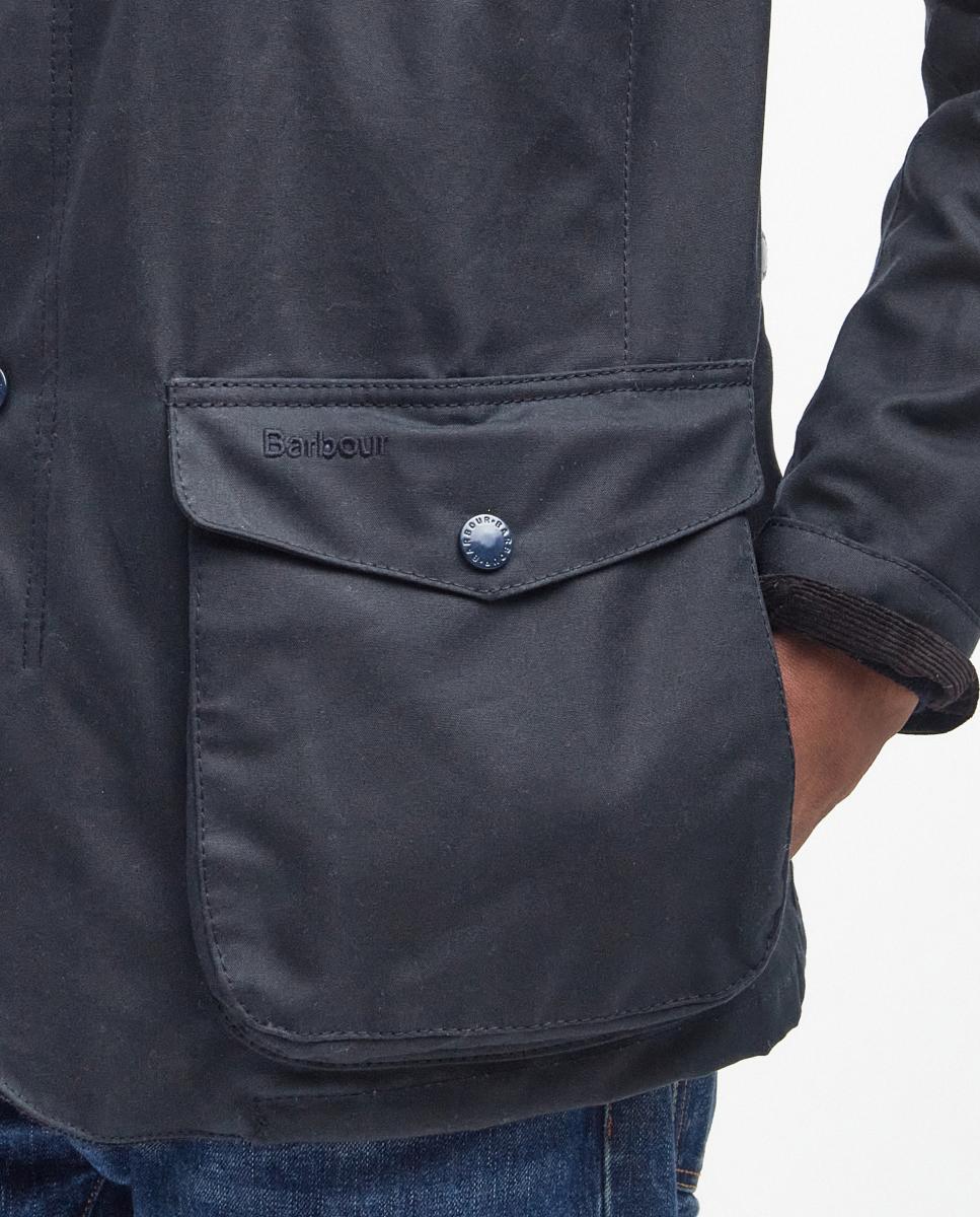 Imagen 5 de Chaqueta encerada gruesa de cuatro bolsillos. - Barbour - Azul Azul