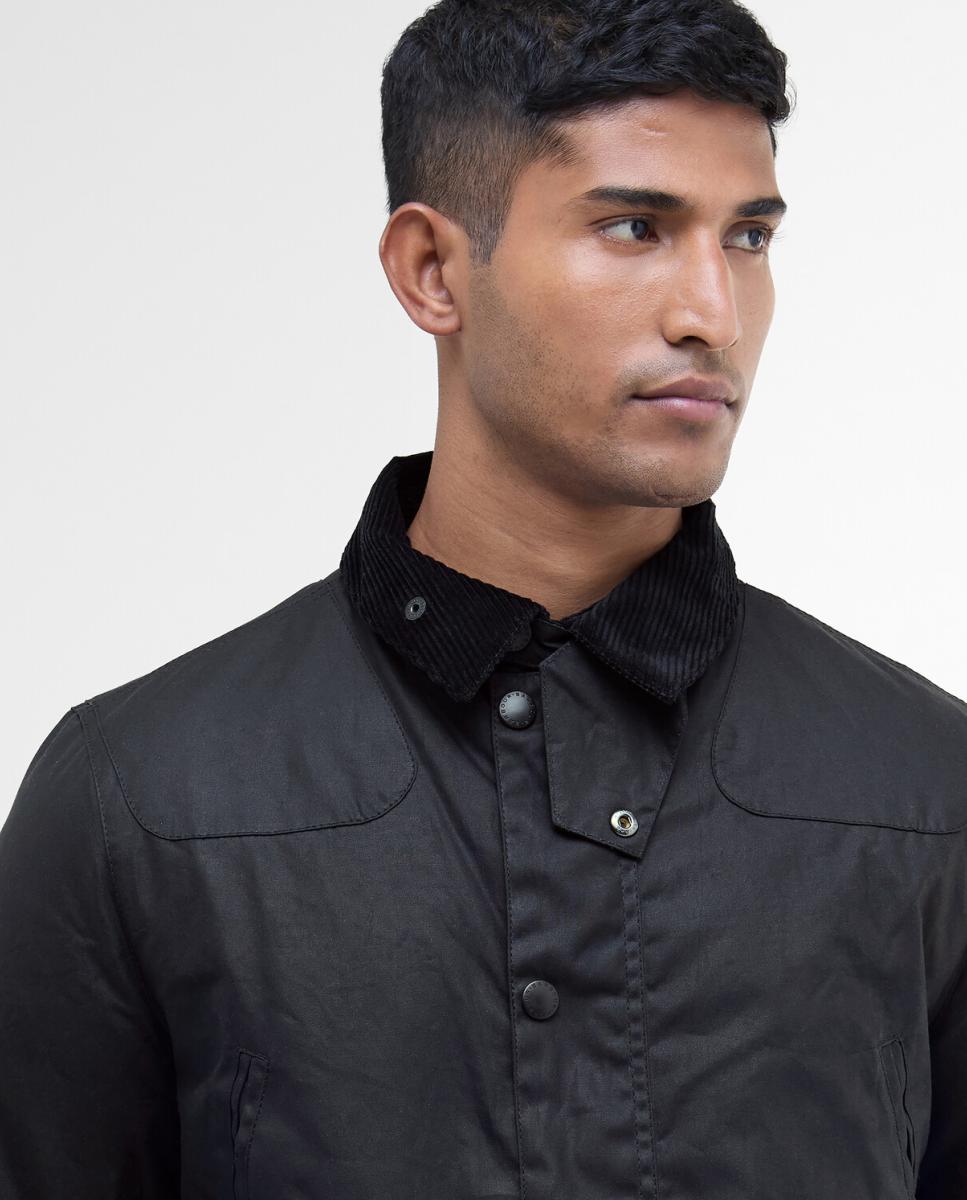 Imagen 3 de Chaqueta encerada de 170 g con forro de tartán. - Barbour - Azul Azul