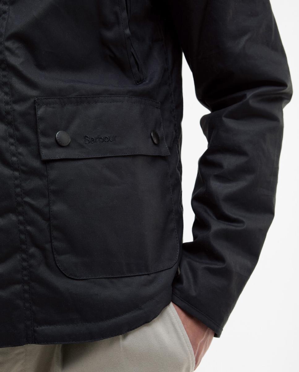 Imagen 6 de Chaqueta encerada de 170 g con forro de tartán. - Barbour - Azul Azul