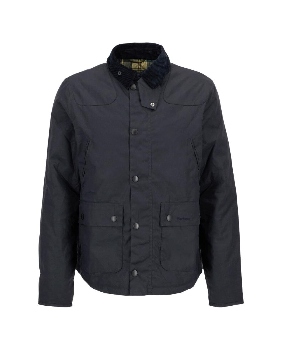 Imagen 8 de Chaqueta encerada de 170 g con forro de tartán. - Barbour - Azul Azul