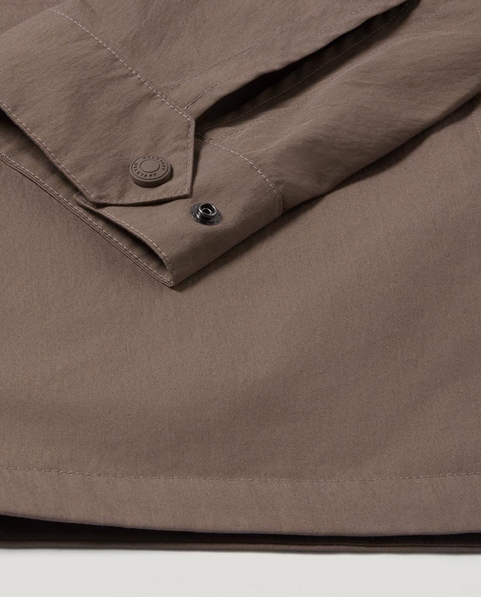 Blusão Tipo Sobrecamisa Cinzento-3