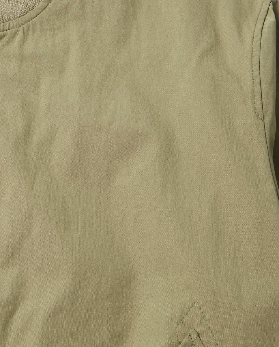 Blusão Tipo Bomber com Dois Bolsos Verde-2