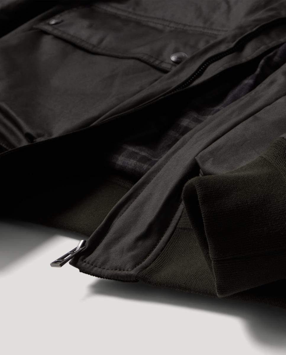 Imagen 2 de BOMBER ENCERADA CUELLO PANA - Belstaff - Verde Verde