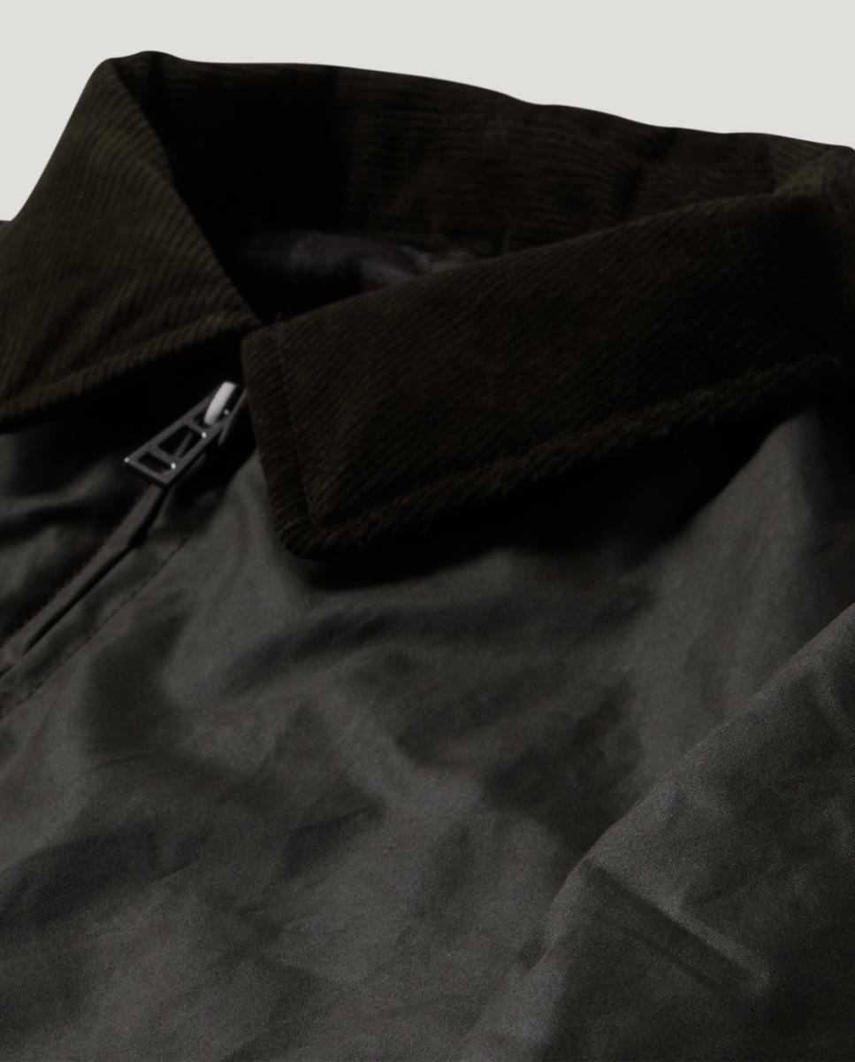 Imagen 3 de BOMBER ENCERADA CUELLO PANA - Belstaff - Verde Verde