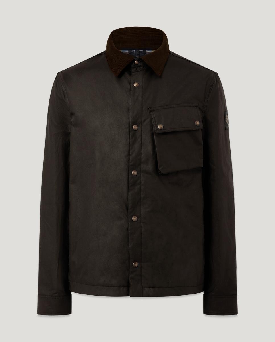 Imagen 1 de CAZADORA ENCERADA 1 BOLSILLO PECHO - Belstaff - Verde Verde