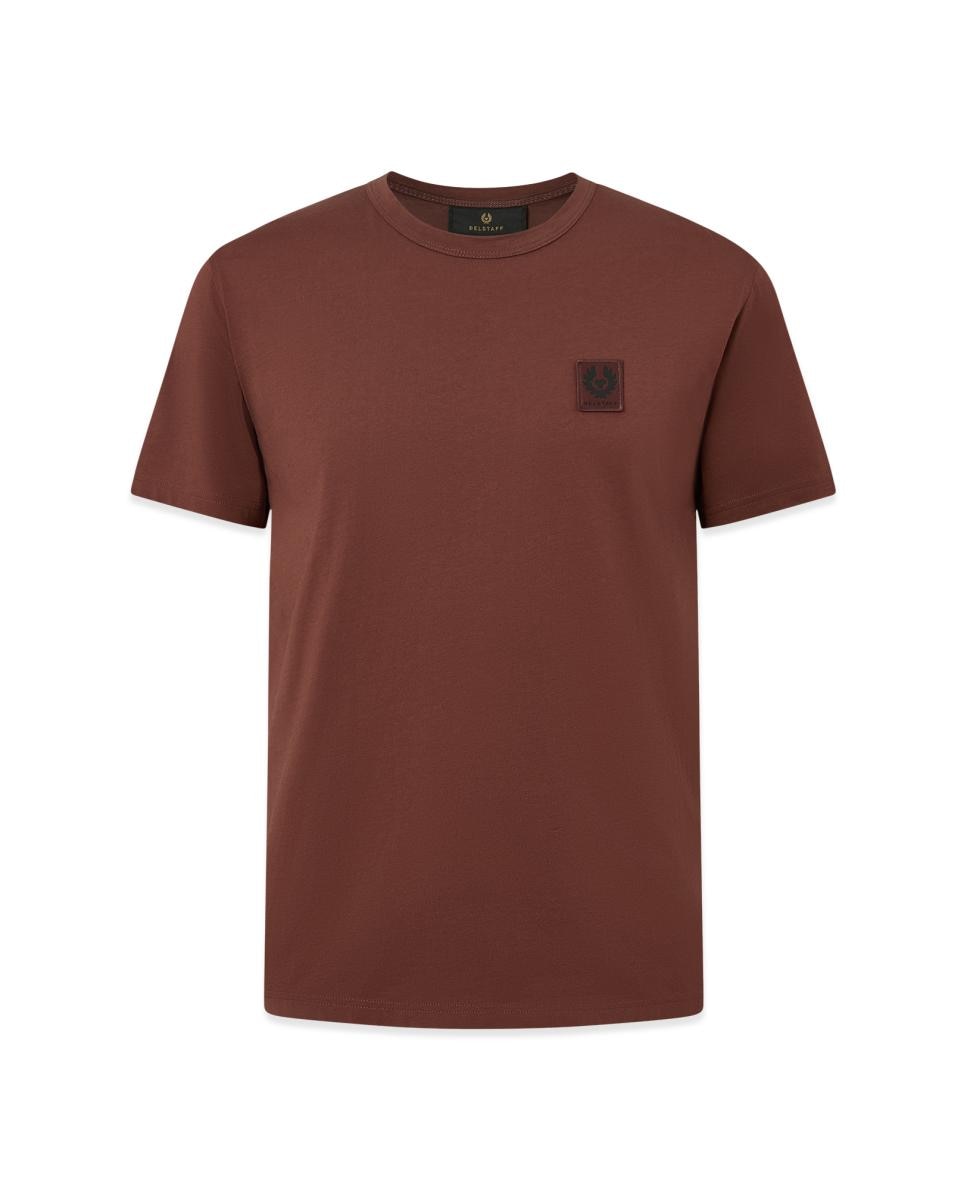 Imagen 1 de CAMISETA BASICA LOGO - Belstaff - Granate Granate