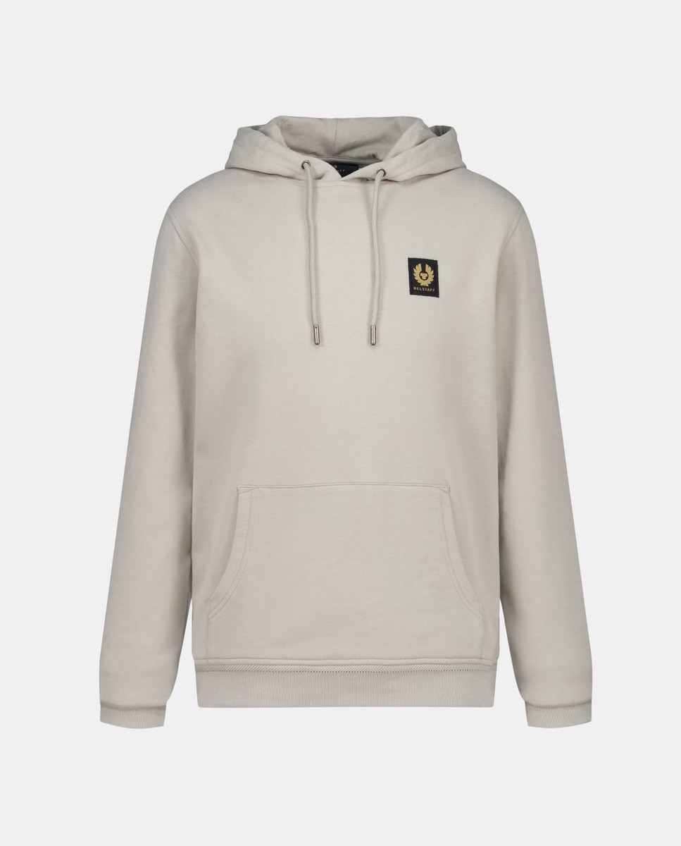 Sweatshirt de homem com capuz Cinzento-4