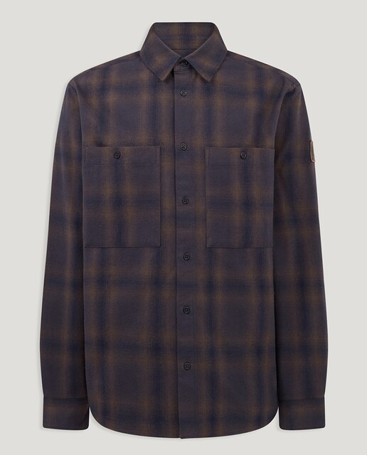 Imagem 0 de Sobrecamisa de Flanela aos Quadrados