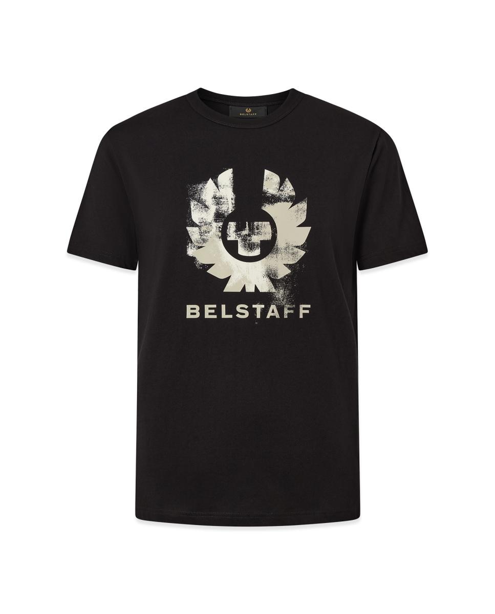CAMISETA LOGO GRANDE FRONTAL - Belstaff - Negro Negro-1
