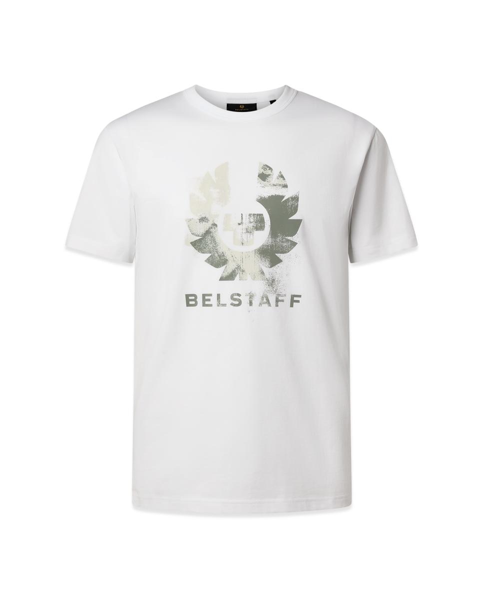 CAMISETA LOGO GRANDE FRONTAL - Belstaff - Blanco Blanco-1