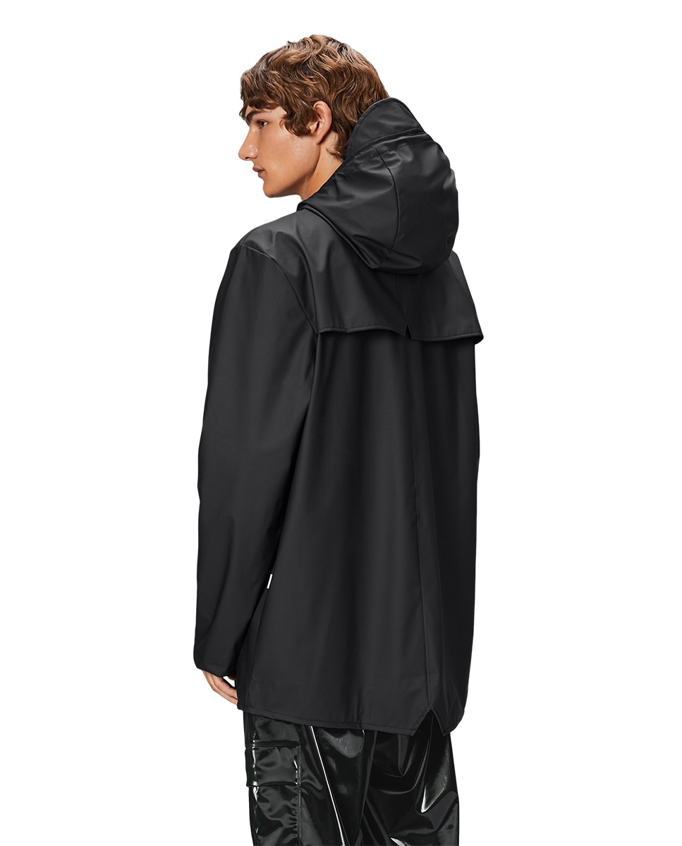 Parka de hombre corta lluvia - Rains - Negro Negro-2