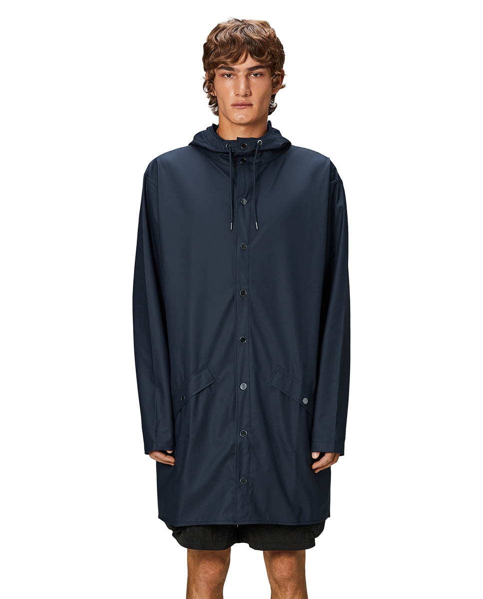 Imagen 1 de Chubasquero de hombre largo - Rains - Azul marino Azul marino
