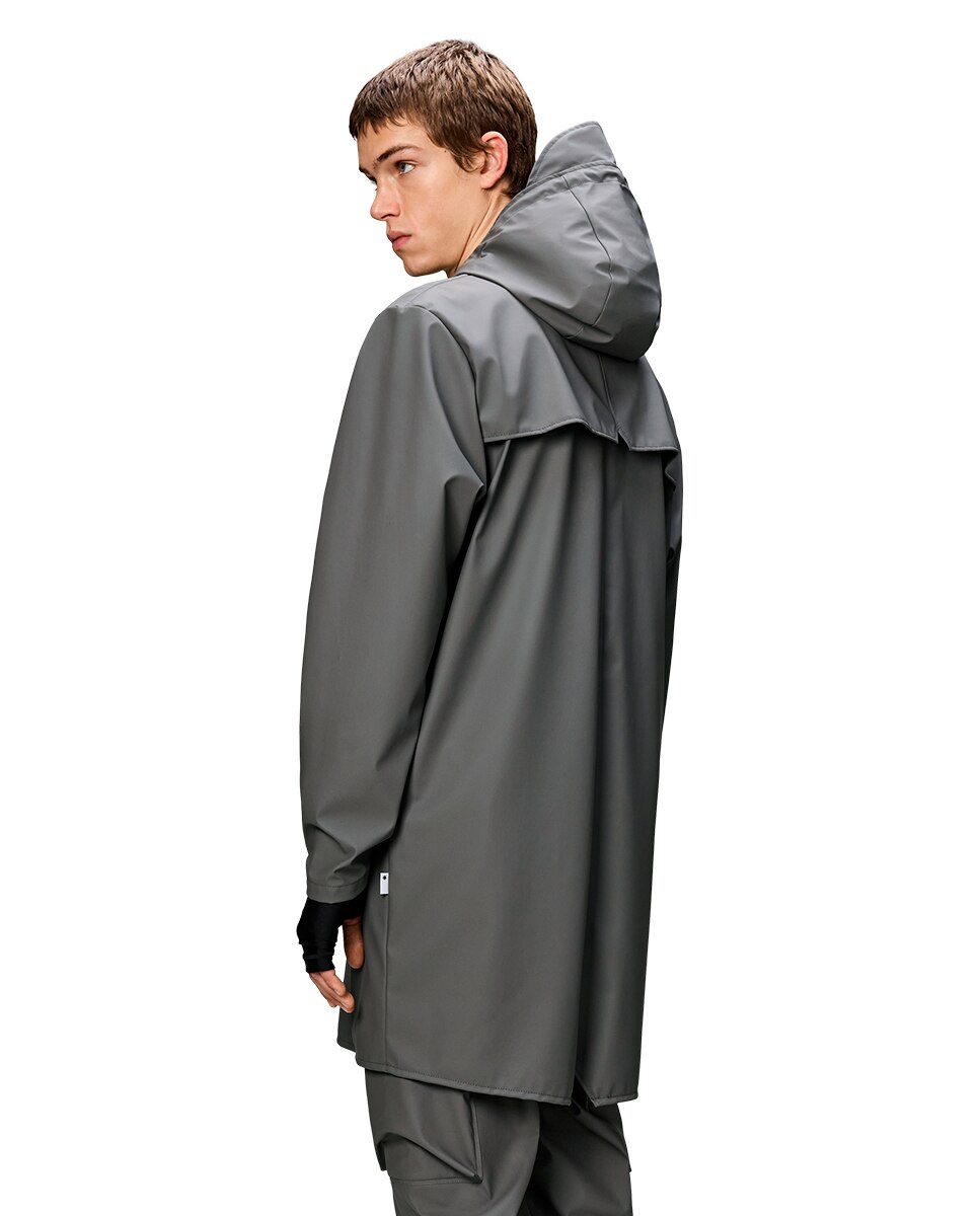 Imagen 2 de Chubasquero de hombre largo - Rains - Gris oscuro Gris oscuro