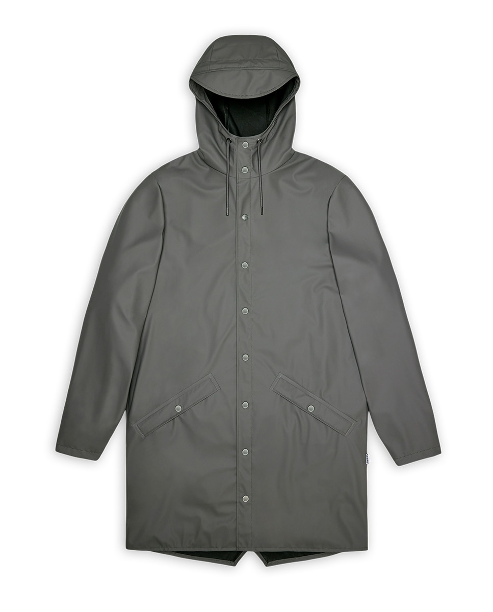 Imagen 4 de Chubasquero de hombre largo - Rains - Gris oscuro Gris oscuro