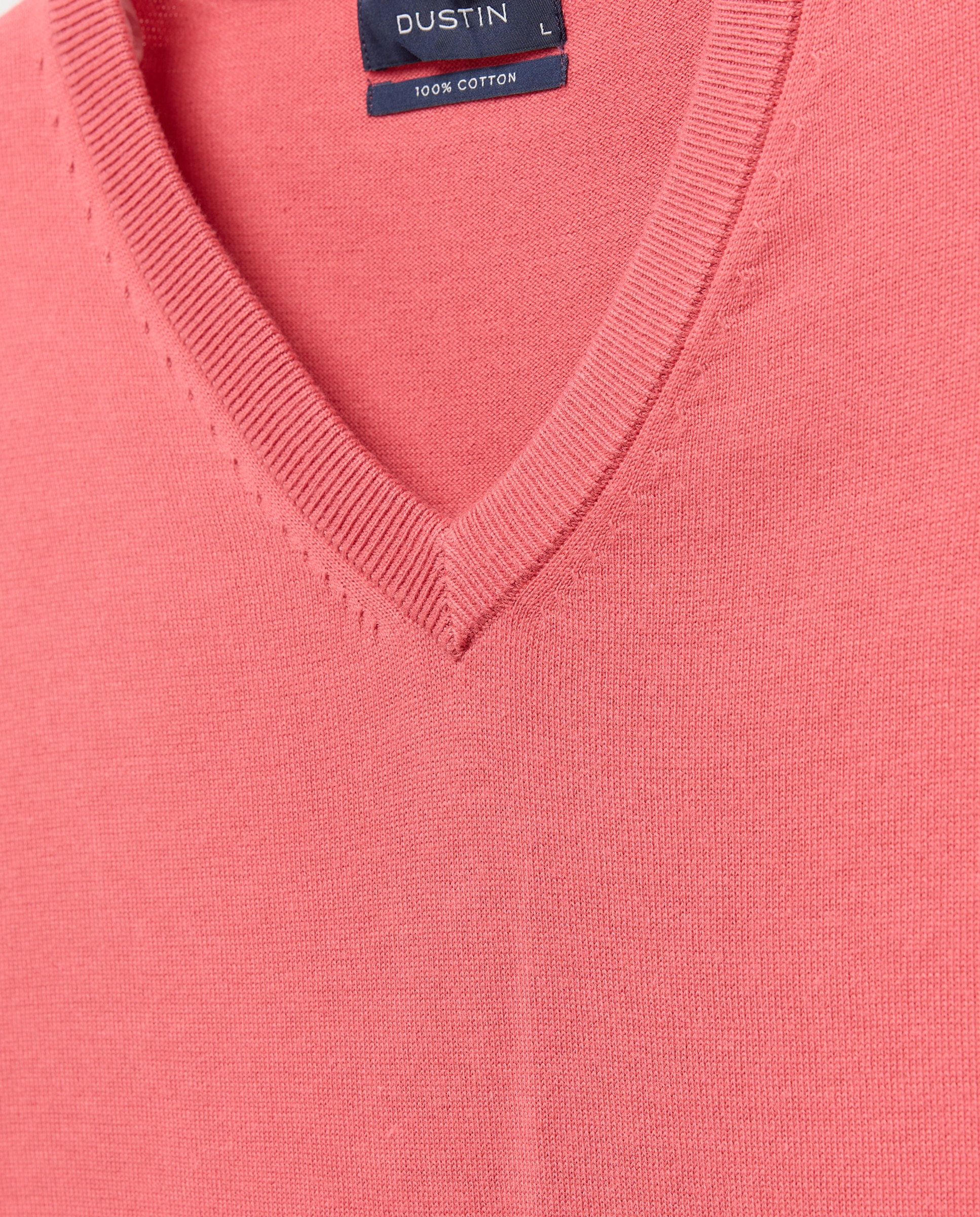 Sueter cuello pico basico hombre. - Dustin - Amarillo Naranja-5