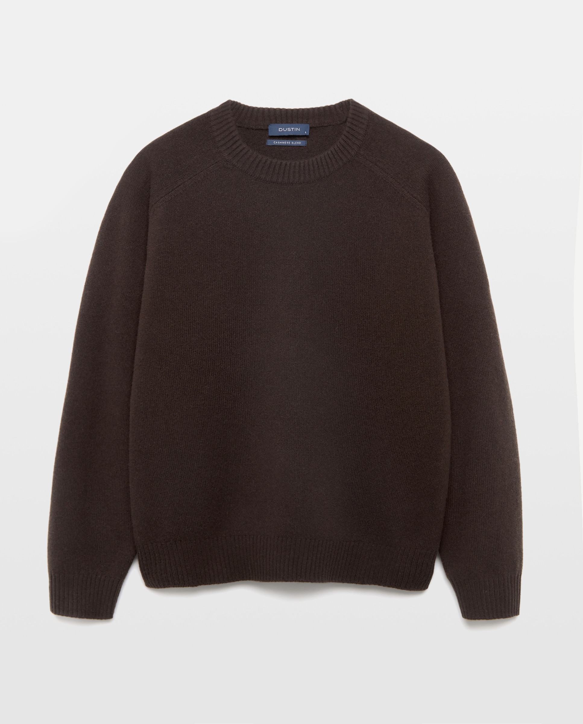 Imagen 0 de Jersey cuello redondo liso lana/cashmere de hombre  Marrón