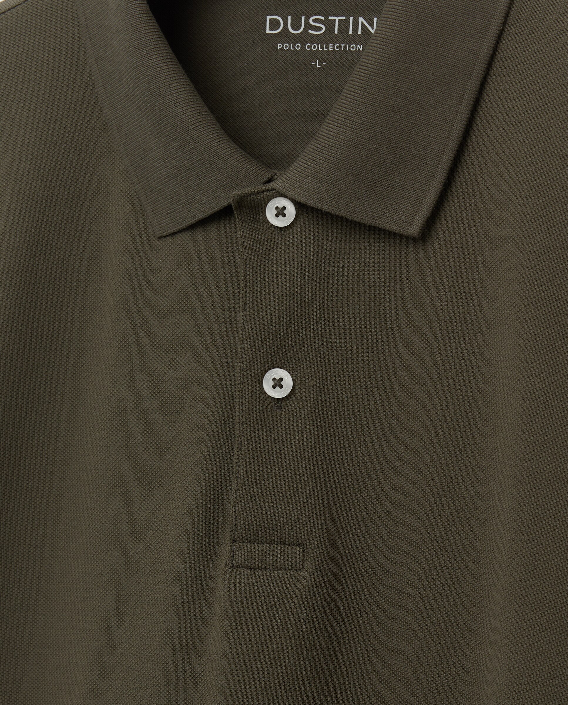 Polo Piqué com Manga Comprida Verde-5