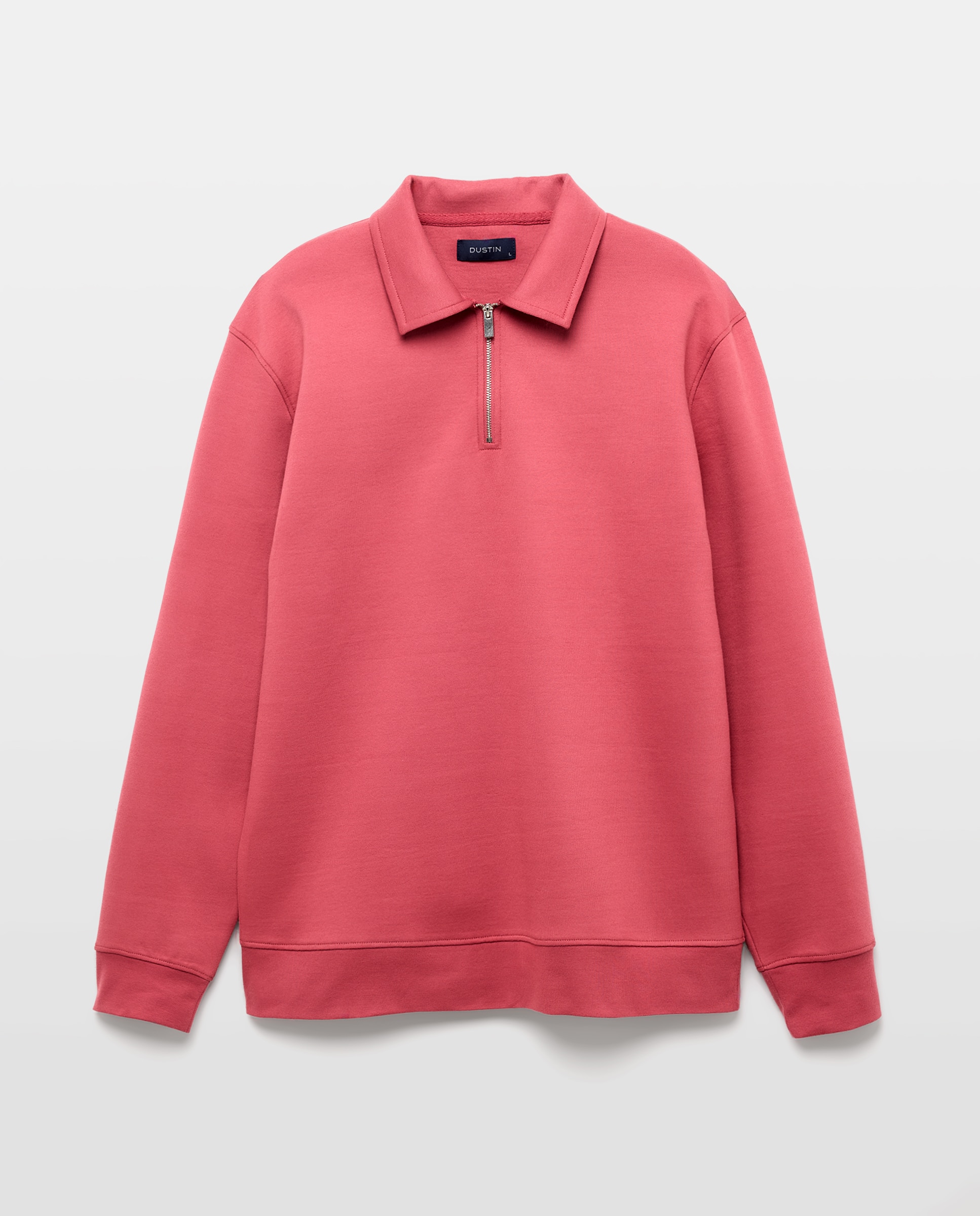 Sudadera cuello polo hombre. - Dustin - Fucsia Fucsia-4