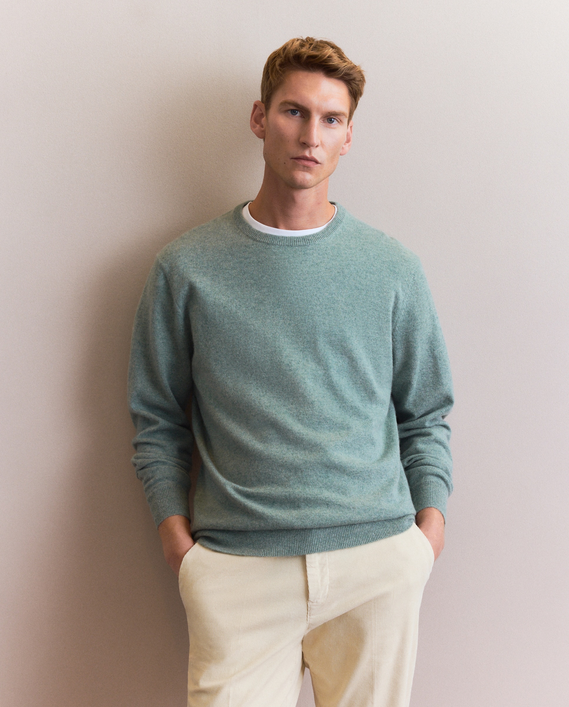 Imagem 0 de Camisola de Malha com Decote Redondo Lisa Caxemira