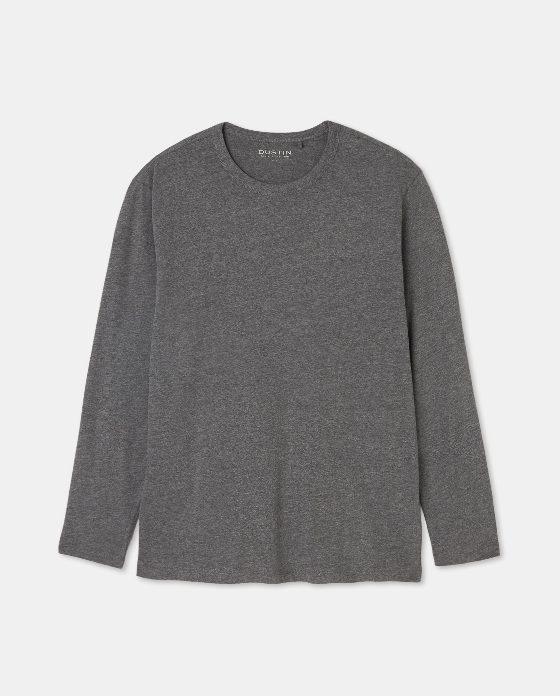 Camisola de Manga Comprida Cinzento-escuro-5