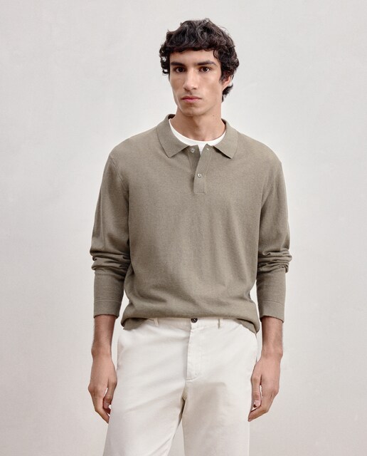 SUETER CUELLO POLO HOMBRE.