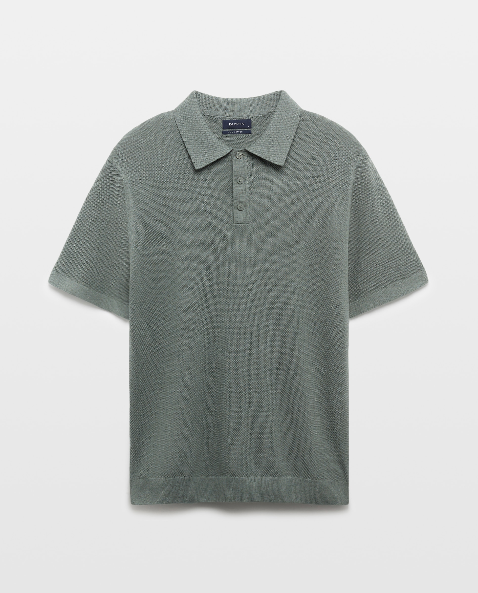 Sueter cuello polo manga corta estructura hombre - Dustin - Verde Verde-4