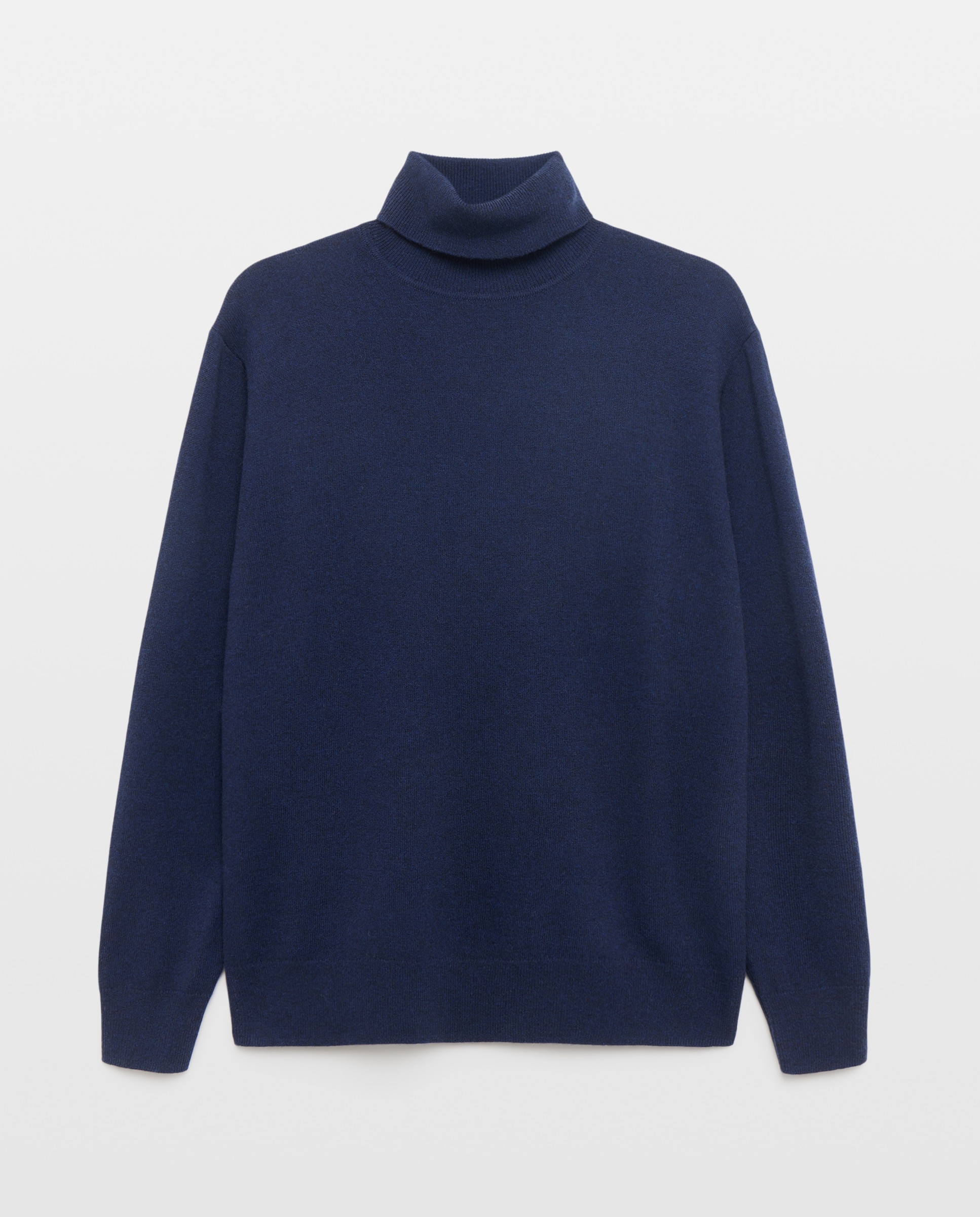 Imagen 4 de Jersey cuello cisne lana/cashmere de hombre - Emidio Tucci - Azul Azul