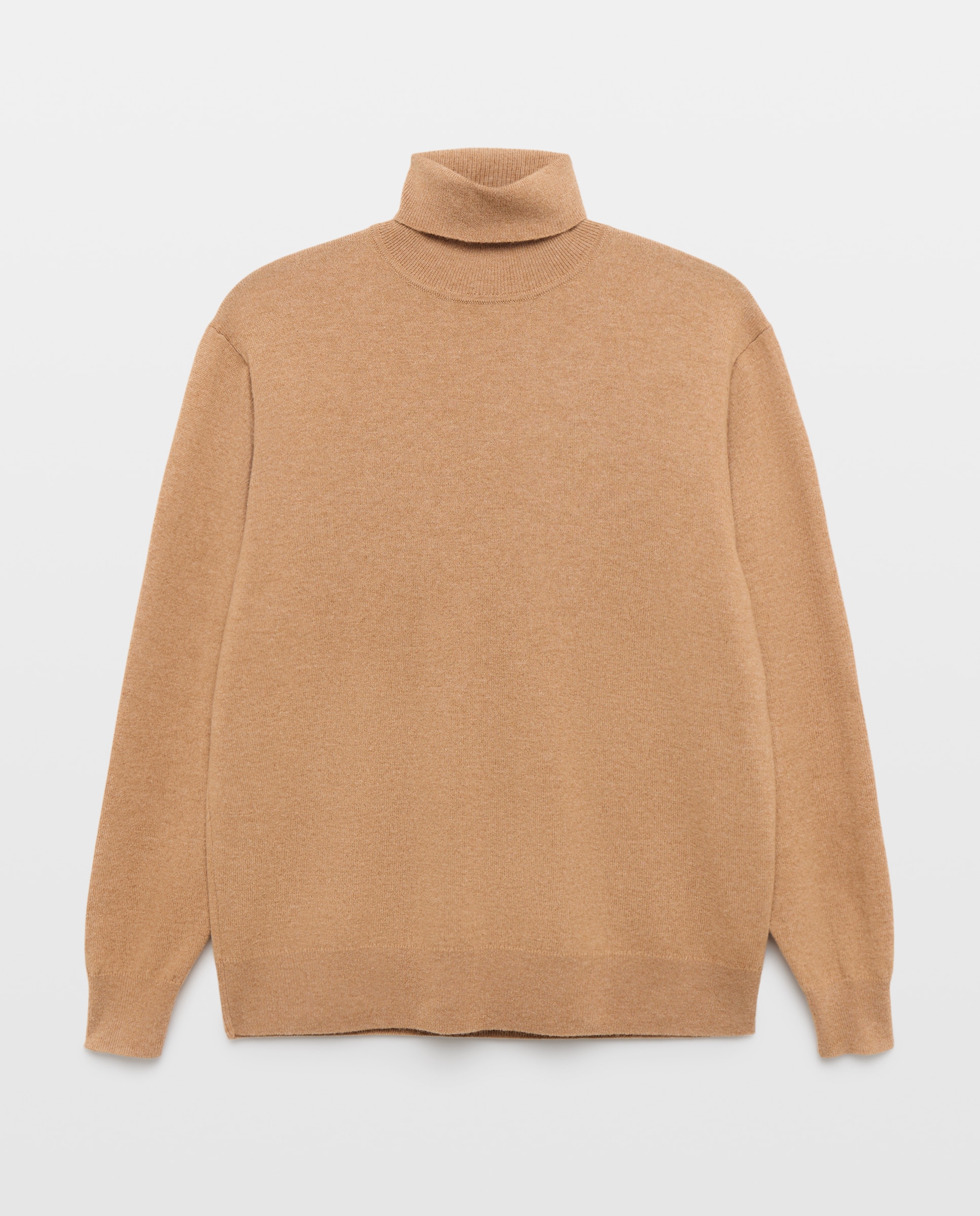 Imagen 4 de Jersey cuello cisne lana/cashmere de hombre - Emidio Tucci - Camel Camel