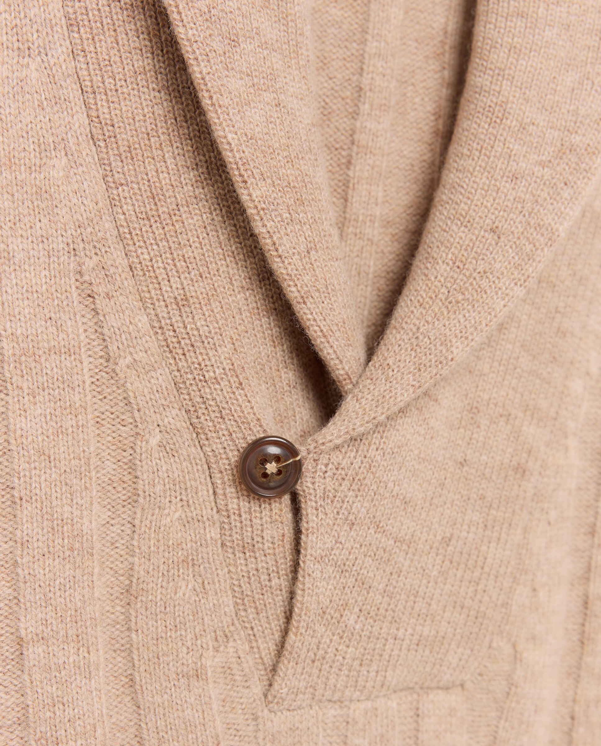 Jersey de hombre cuello chald canale lambswool - Emidio Tucci - Marrón Marrón-2